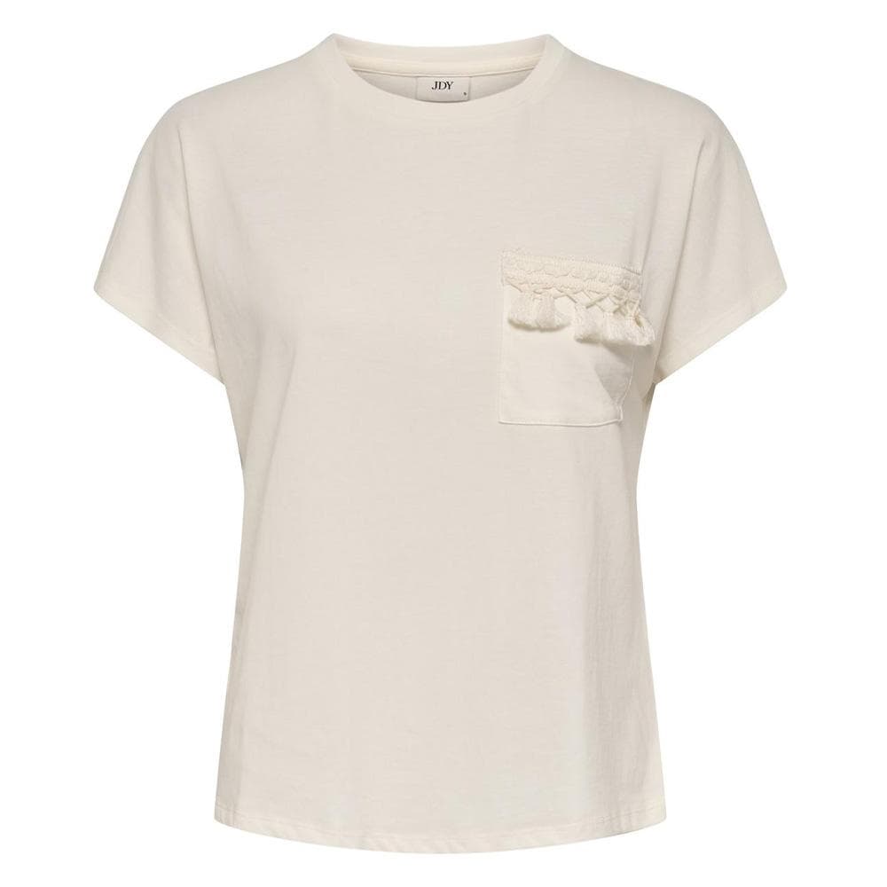 T-Shirt Beige Femme JDY Ilse Pocket 1