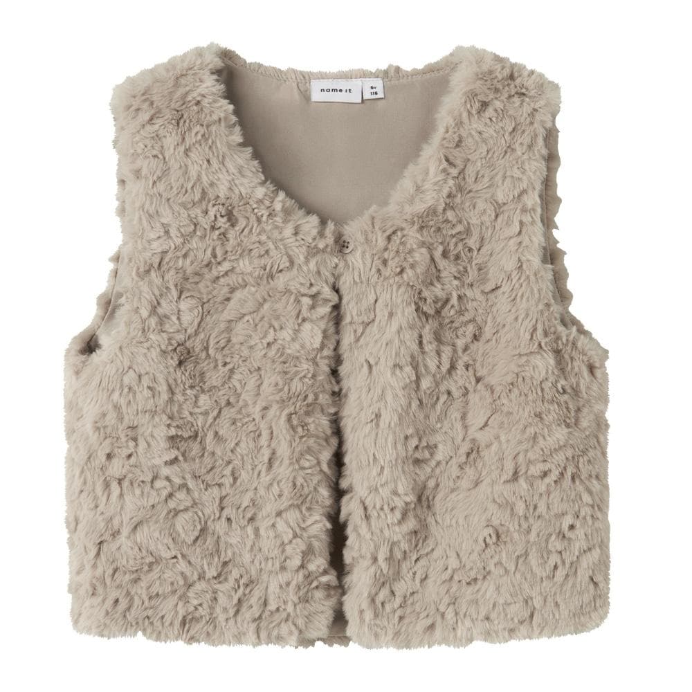 Gilet Beige Fille Name it Fnano 1