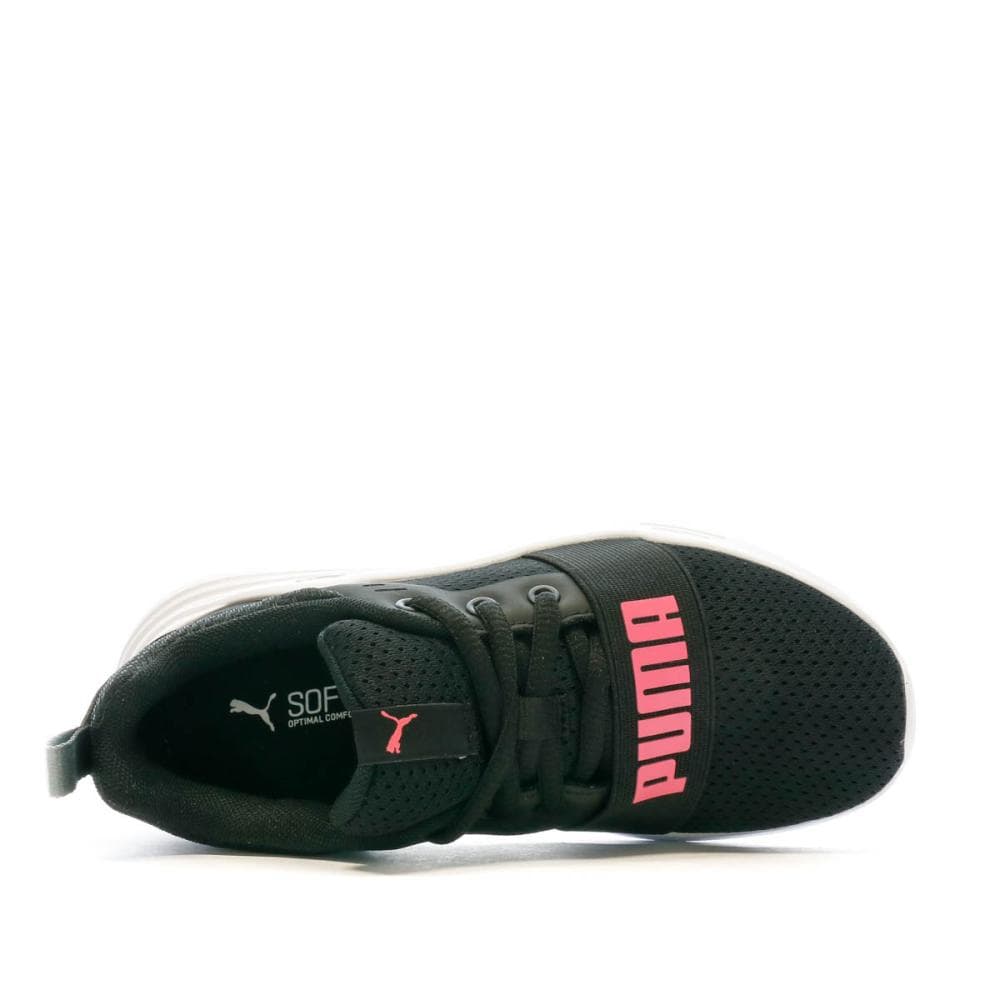 Baskets Noir Fille Puma Wired 4