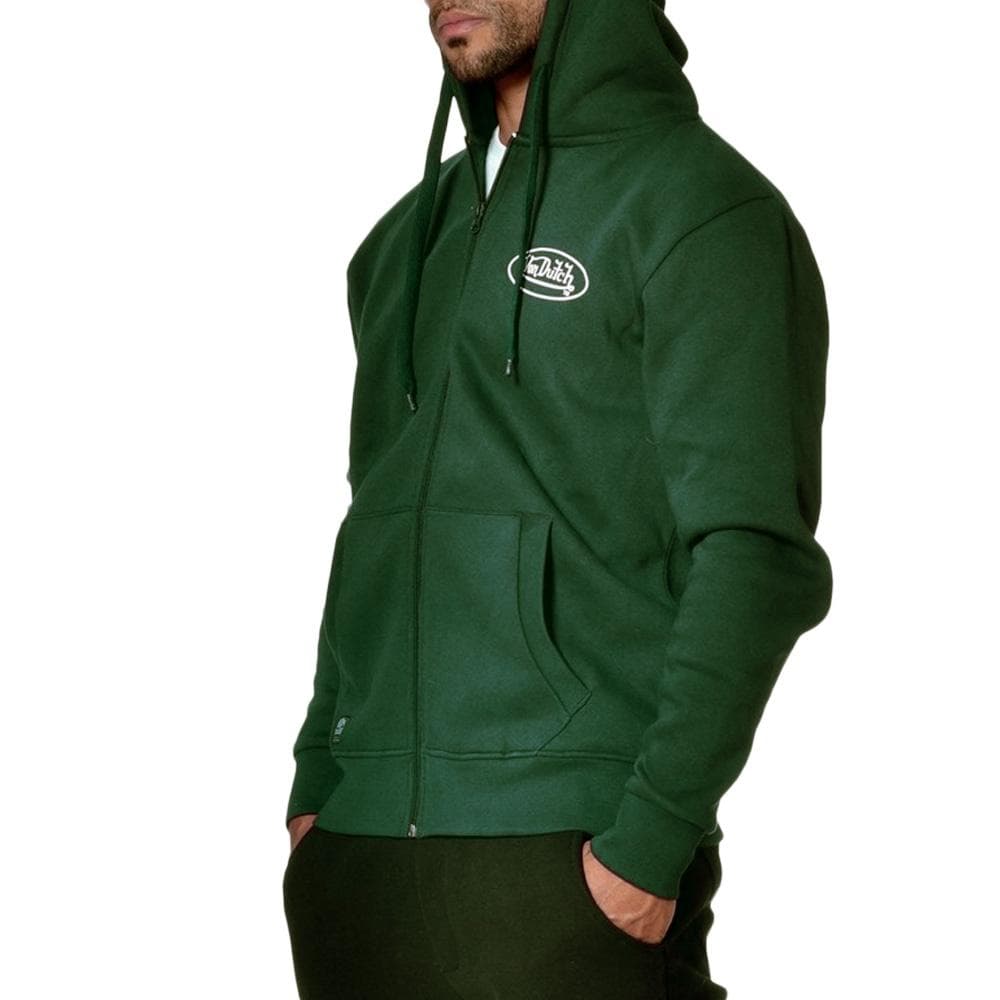 Sweat Zippé Vert Homme Von Dutch SLIRW 2