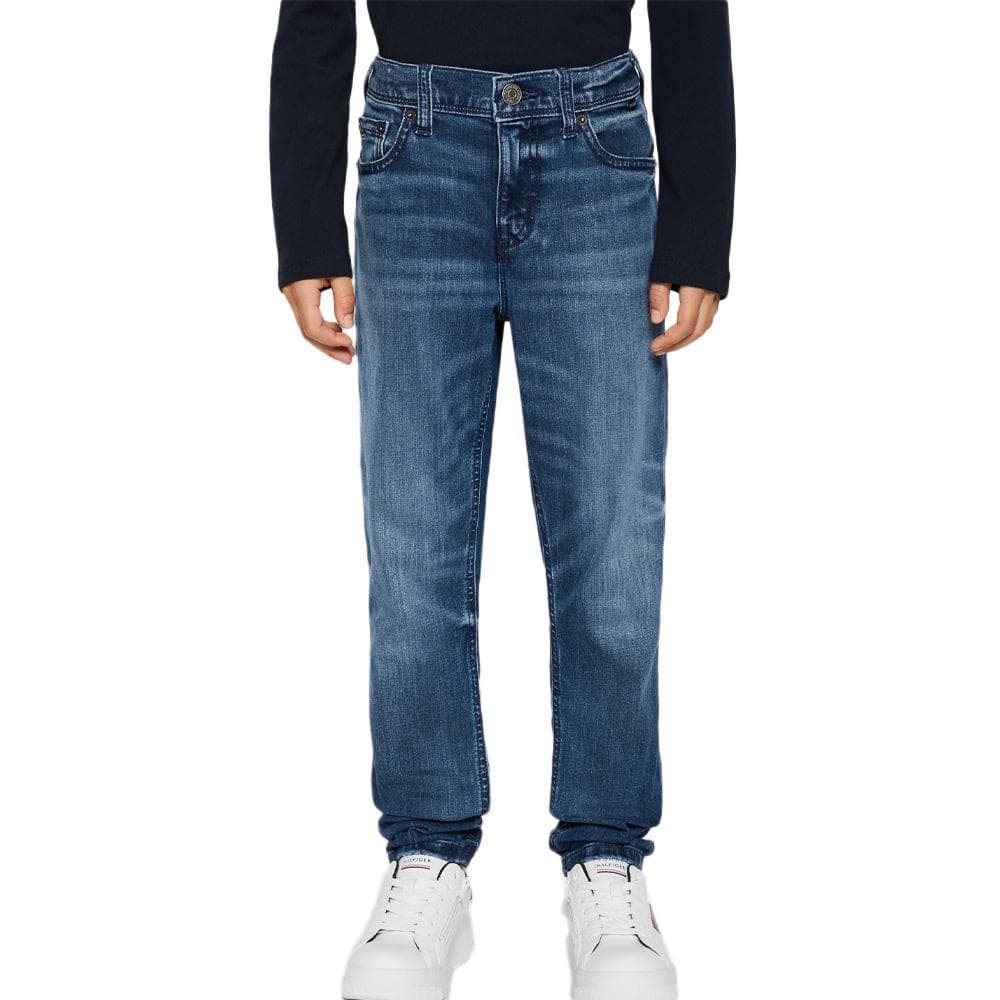 Jean Slim Bleu Garçon Tommy Hilfiger Scanton KB0KB09181 1