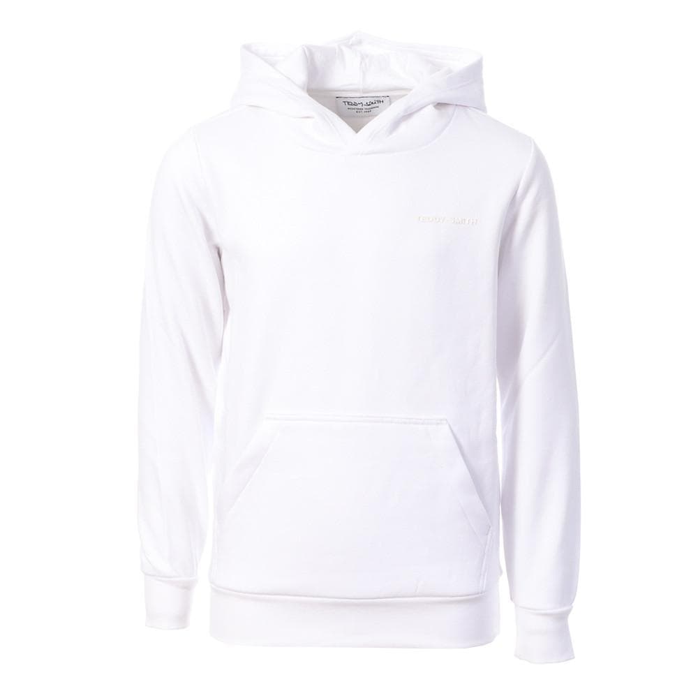 Sweat Blanc Garçon Teddy Smith Hoody 1