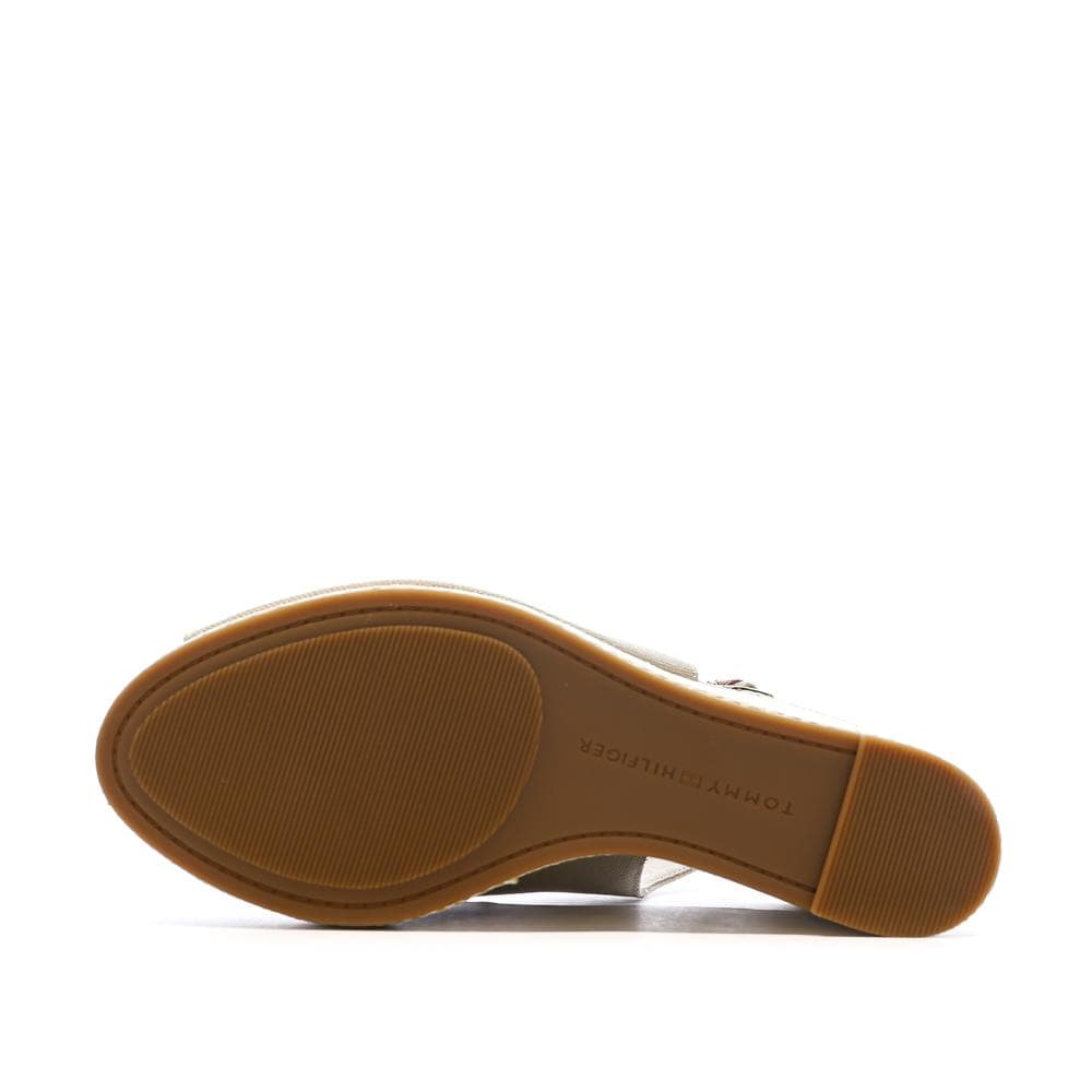Sandales Beiges Femme Tommy Hilfiger Wedge 5