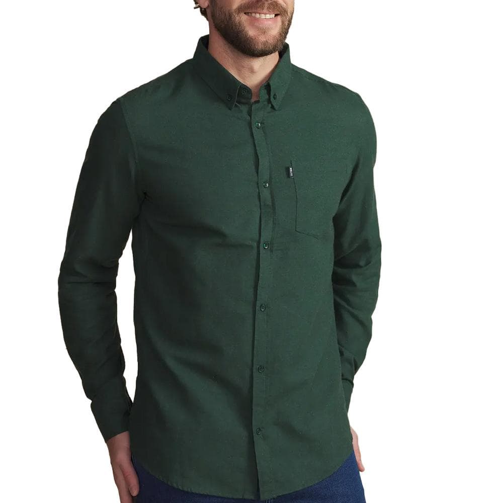 Chemise Vert Foncé Homme TBS BERLICHE 1