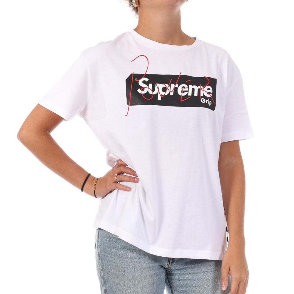 T-shirt Blanc Femme Supreme Grip Altaria 1