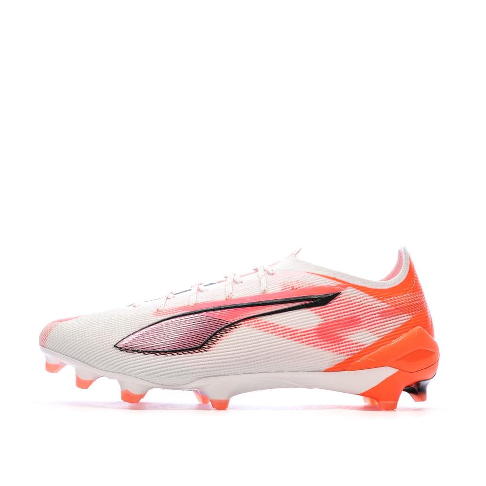 Chaussures de football Blanches/Oranges Homme Puma Ultra 5 Ultimate 1