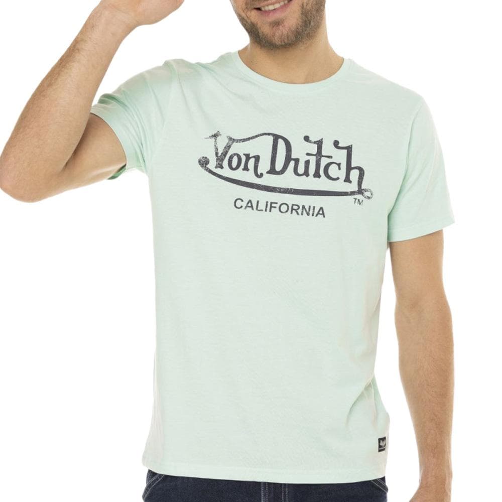 T-shirt Vert Homme Von Dutch First 1