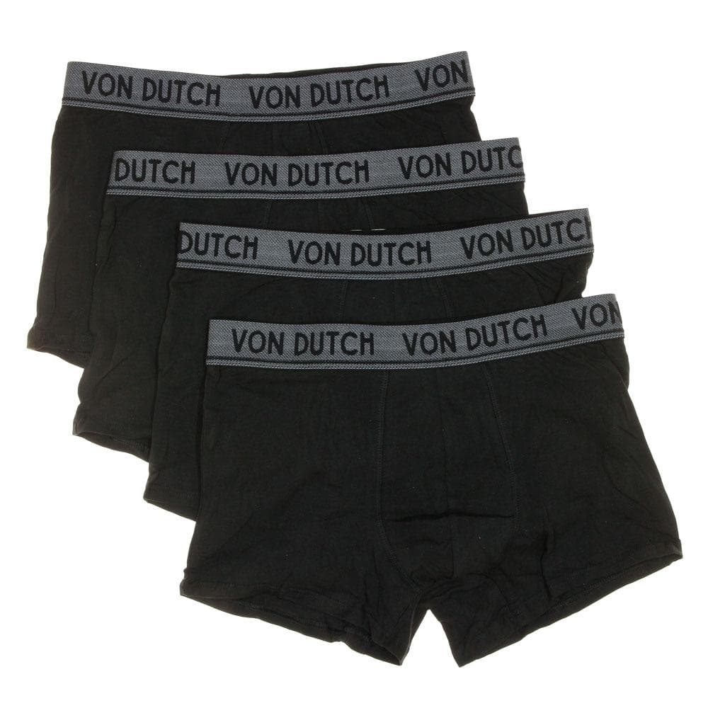 X4 Boxers Homme Noir Von Dutch ORIAS 2