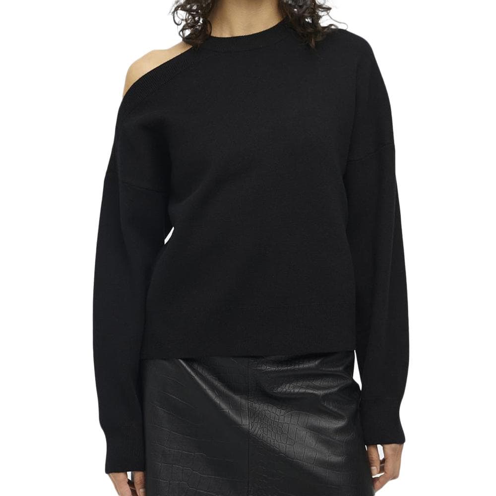 Pull Noir Femme Object Gunvor 1