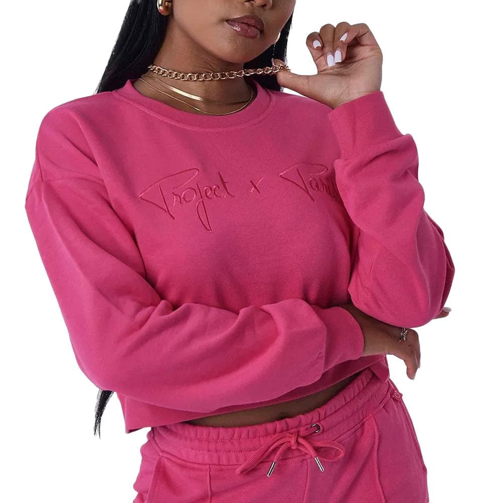 Sweat Rose Fushia Femme Project X Paris F212103 1