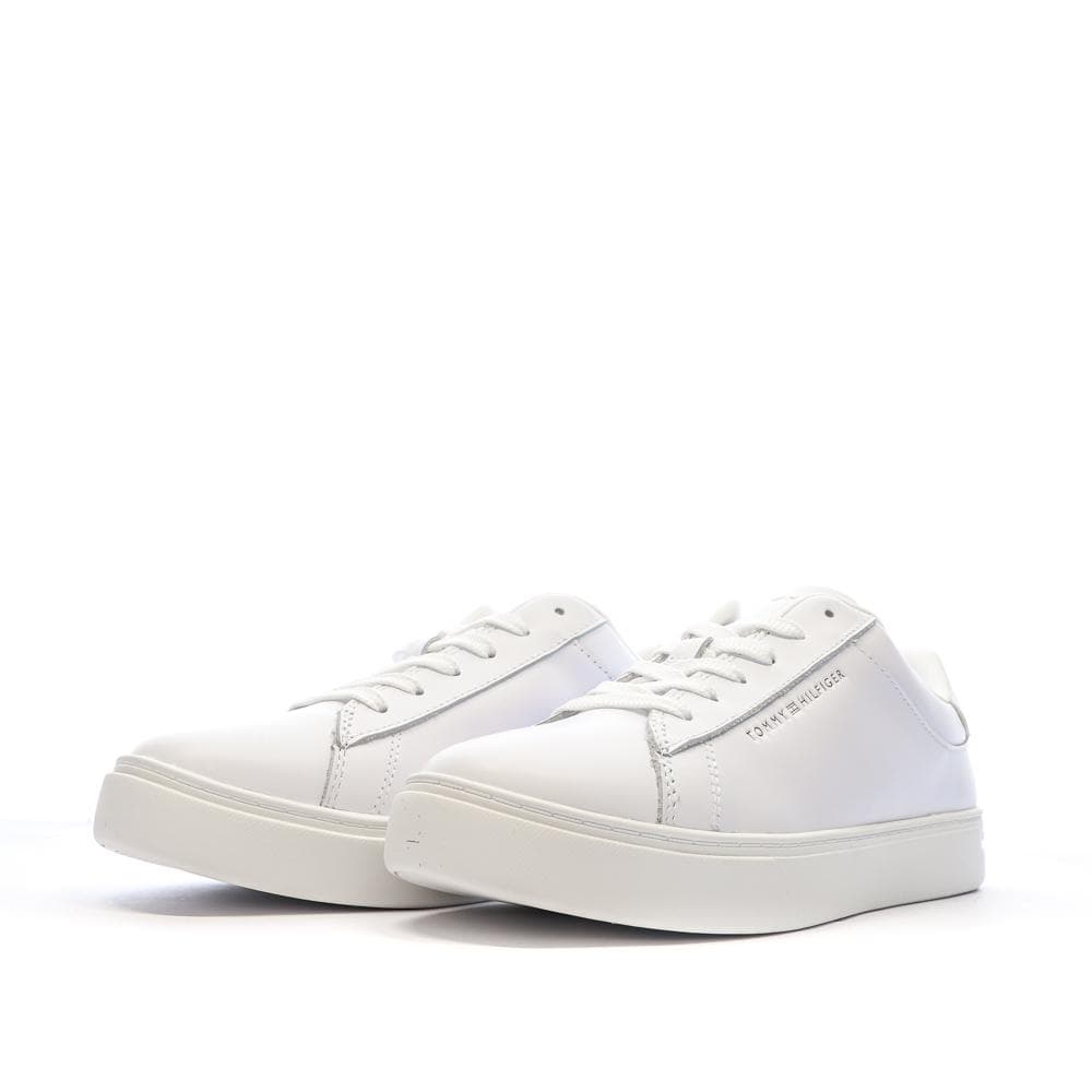 Baskets Blanches Femme Tommy Hilfiger Essential Court 6