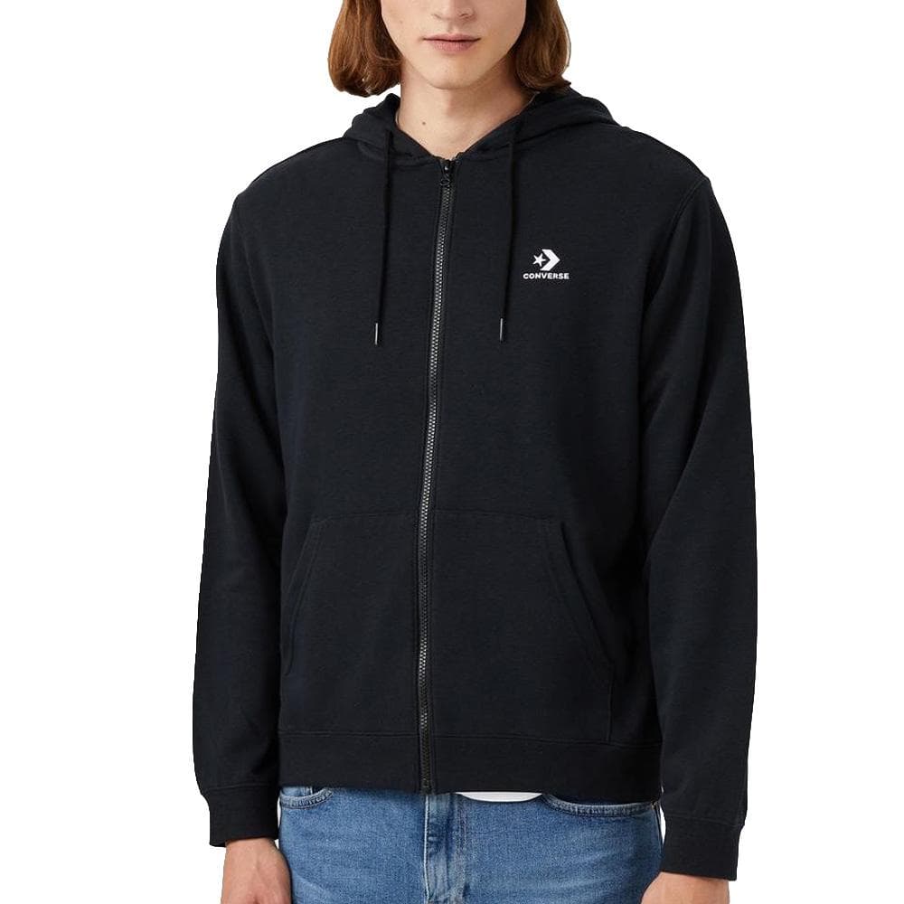Veste Zippé Noir Homme Converse Classic 1