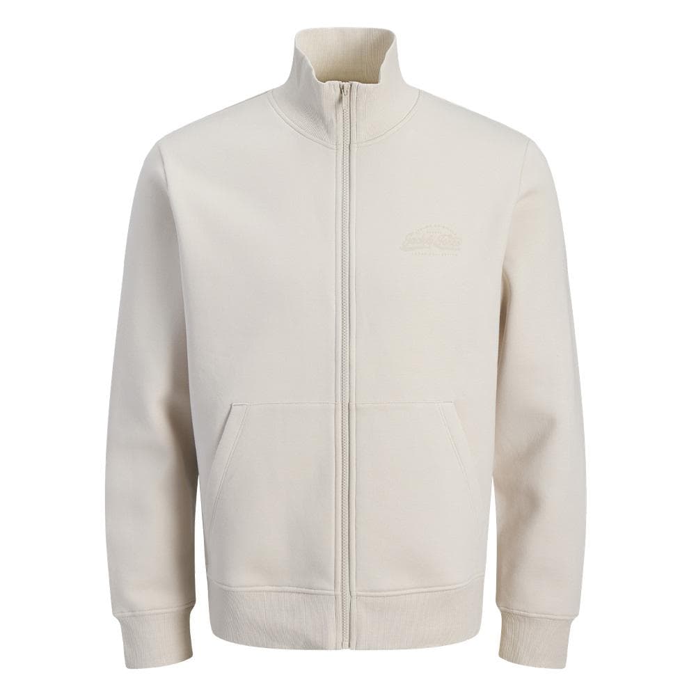 Sweat Zippé Beige Homme Jack & Jones Jordean 1