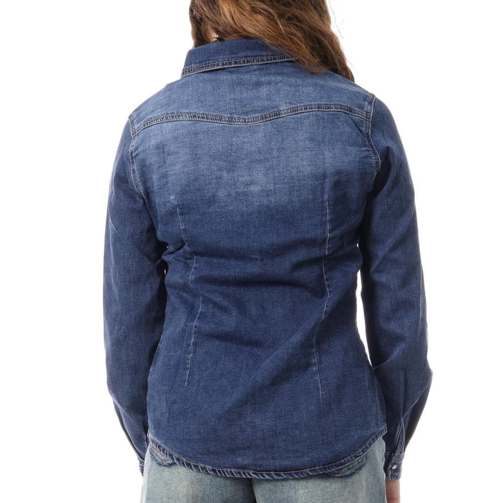 Chemise en Jean Bleu Femme Monday Premium Bleach 2