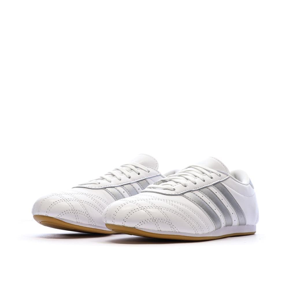 Baskets Blanc/Gris Femme Adidas Taekwondo 6