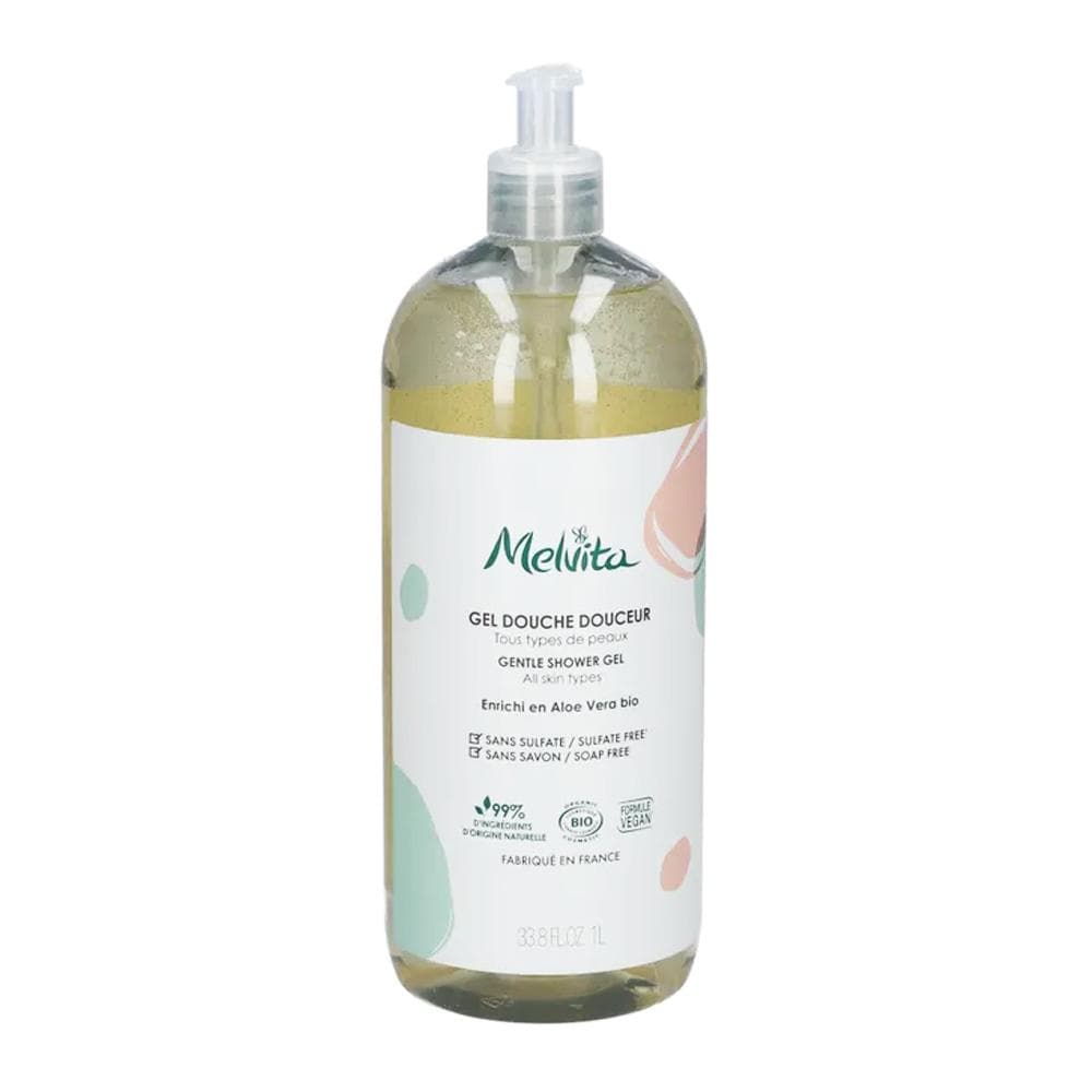 Gel Douche grand format Bio Melvita 1L 1