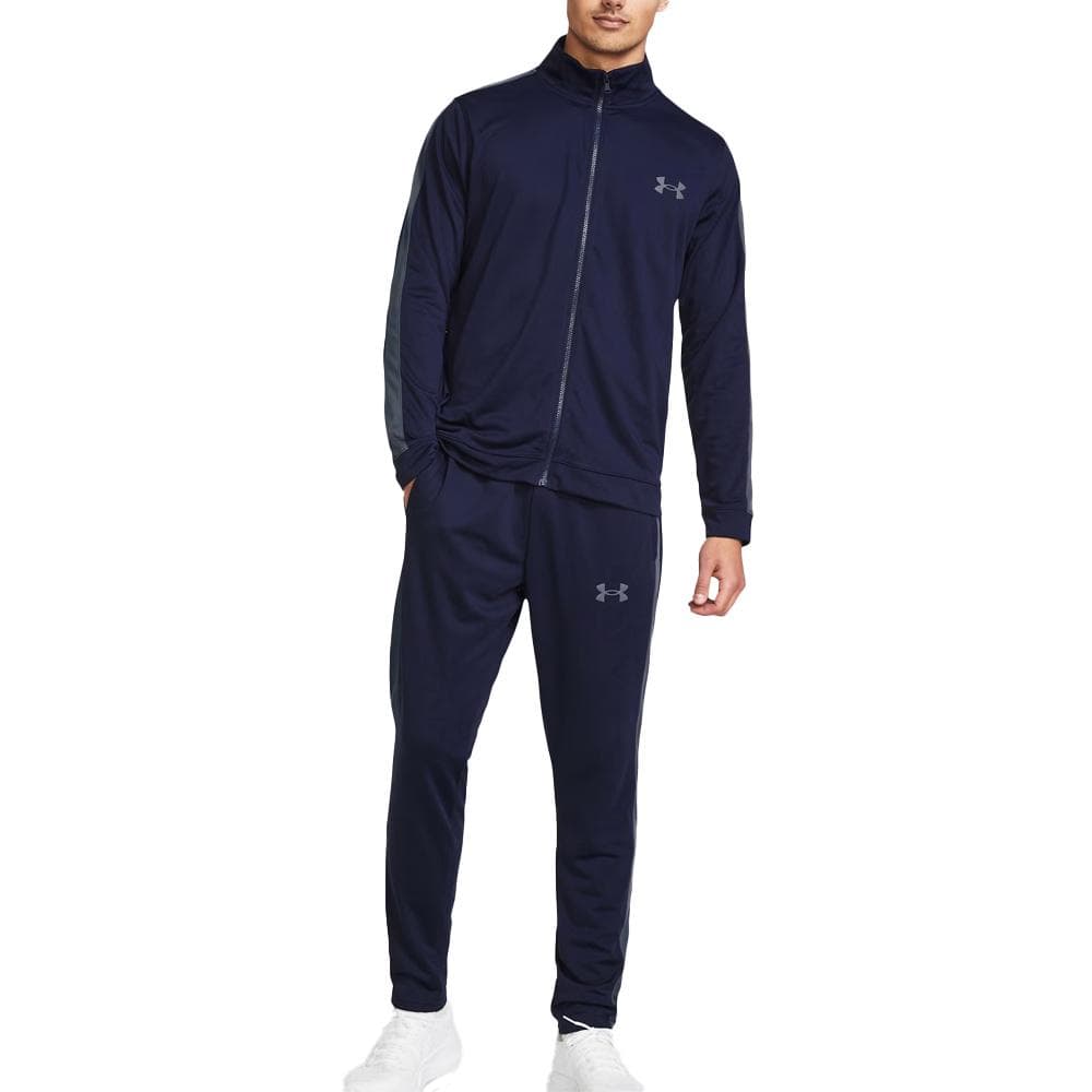 Survêtement Bleu Homme Under Armour Knit Track 1