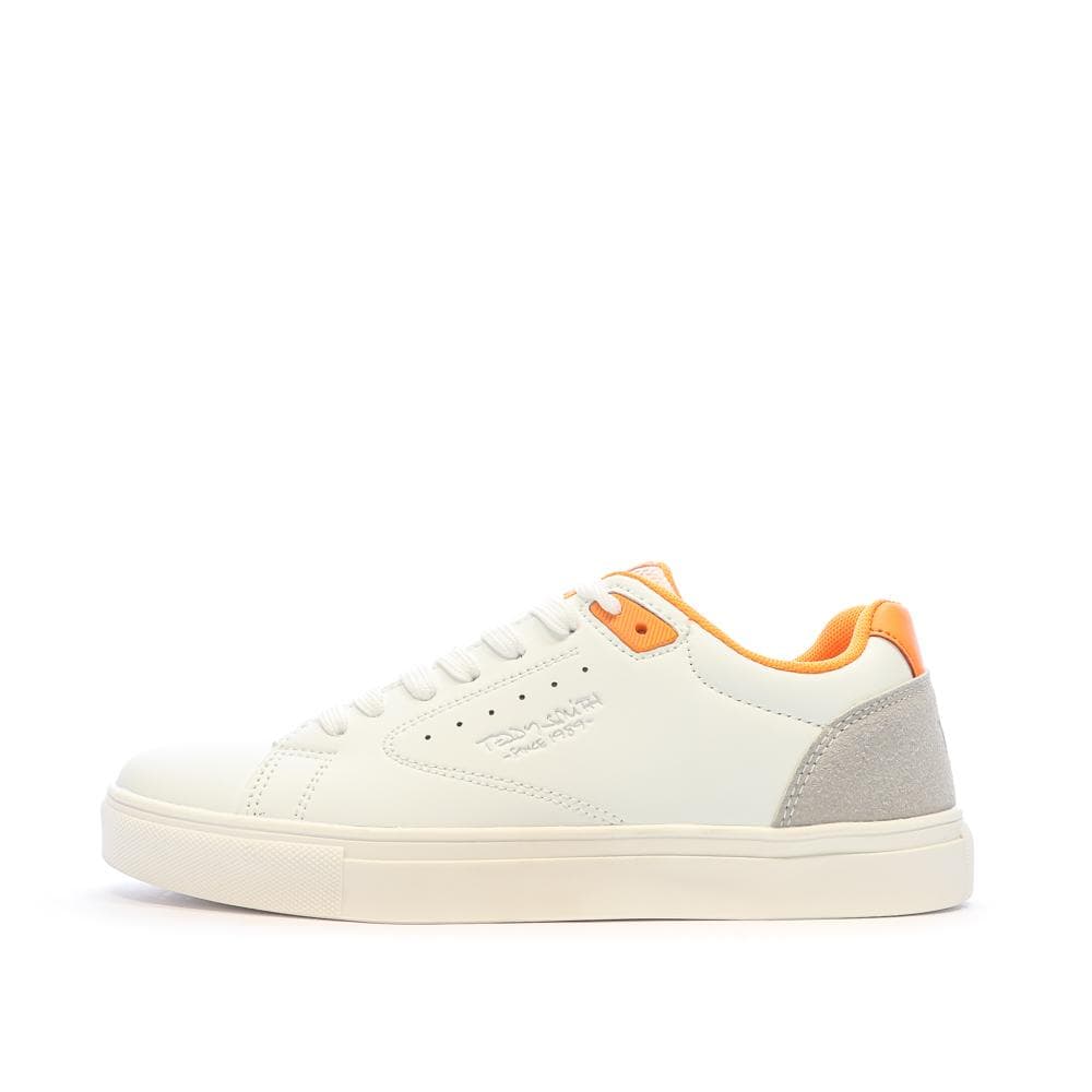 Baskets Blanches/Orange Garçon Teddy Smith 1786 1