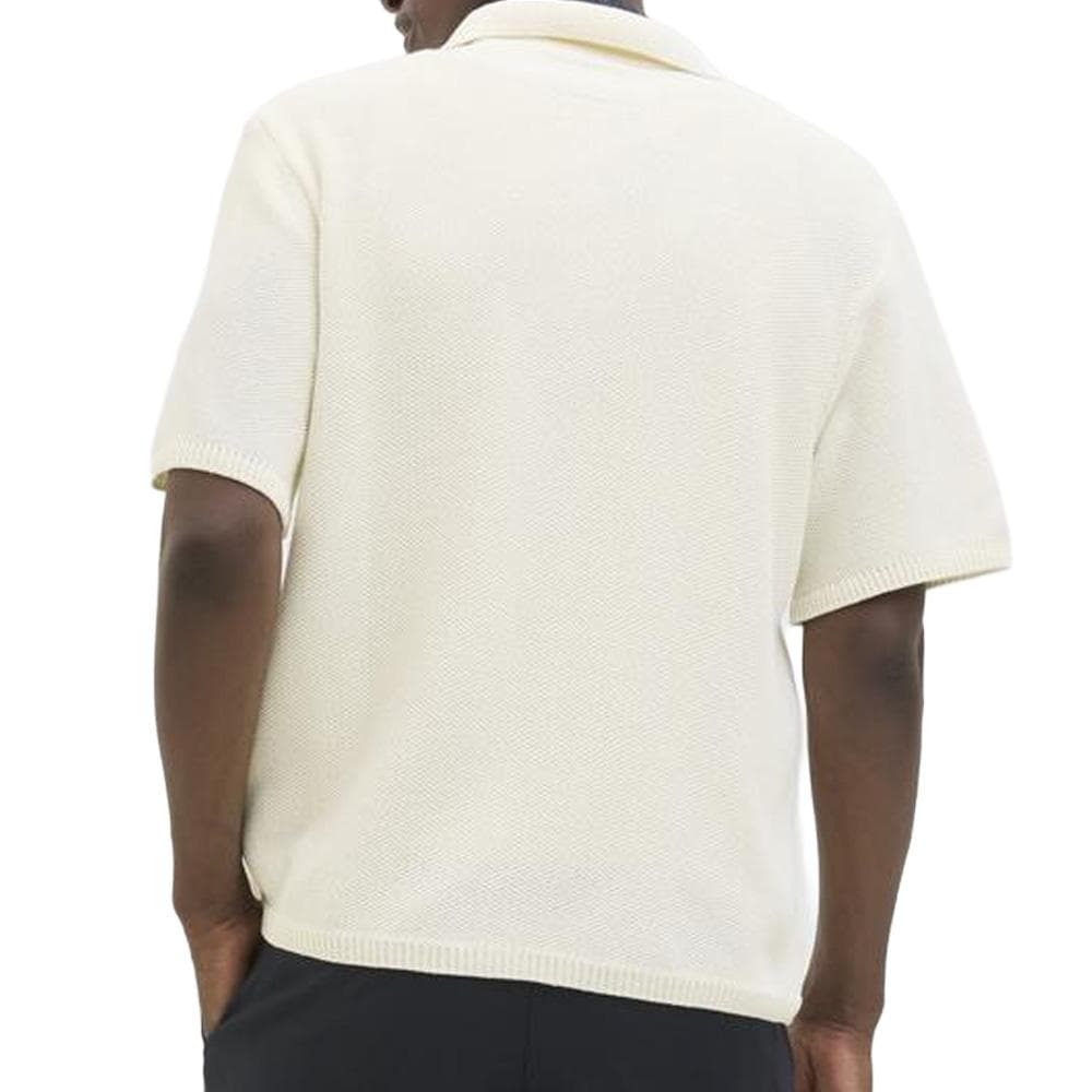 Chemise en Maille Écru Homme Jack & Jones Summer Pocket 2