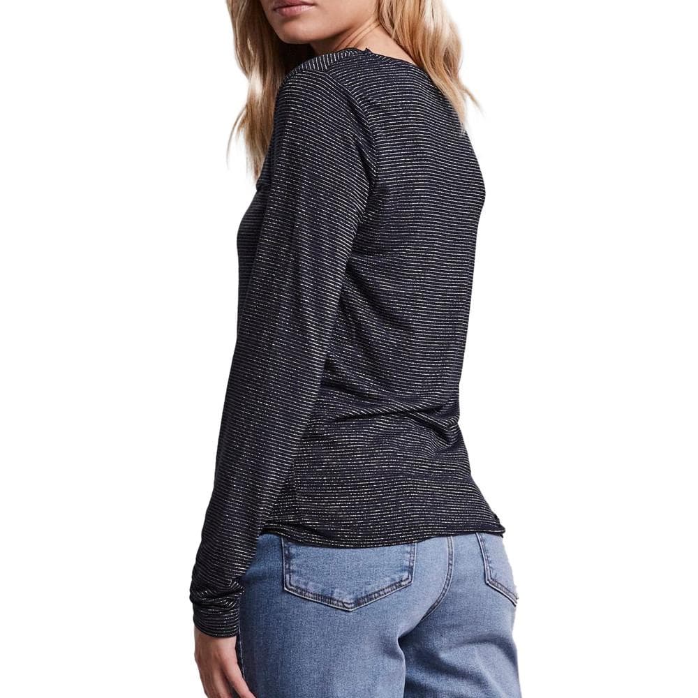 T-shirt Marine à rayures Femme Pieces Tamara 2