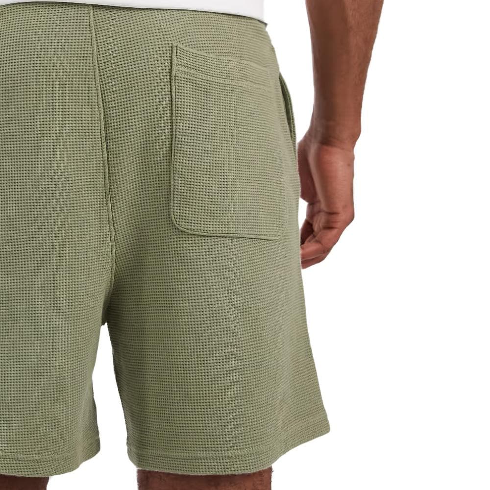 Short Vert Homme Tommy Hilfiger Washed Waffle 2