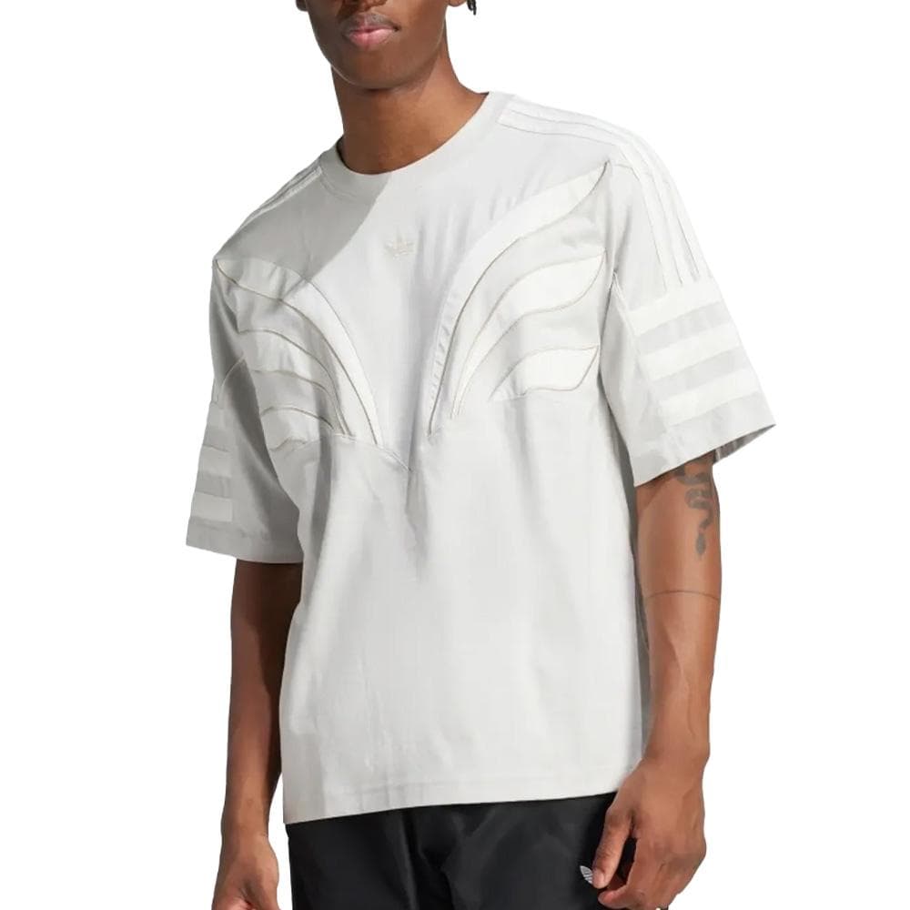 T-Shirt Gris Clair Homme Adidas Originals 1