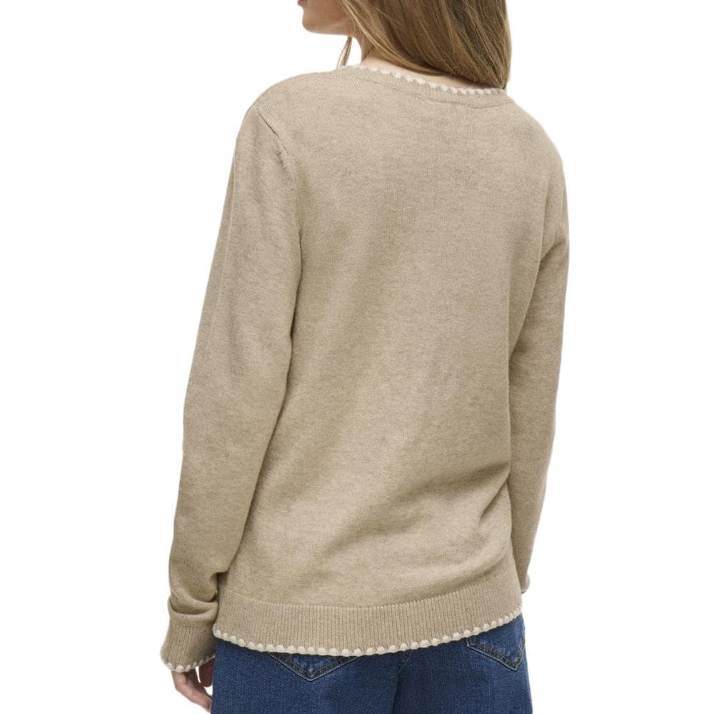 Pull Beige Femme Vila Virils 2