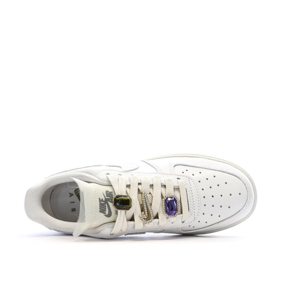 Baskets Blanches Femme Nike Air Force 1 Low 4