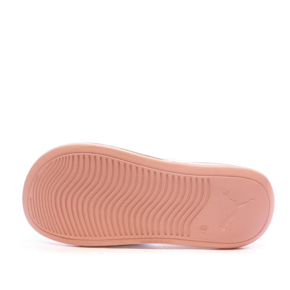 Claquettes Rose Foncé/Blanc Femme Puma Popcat 20 2