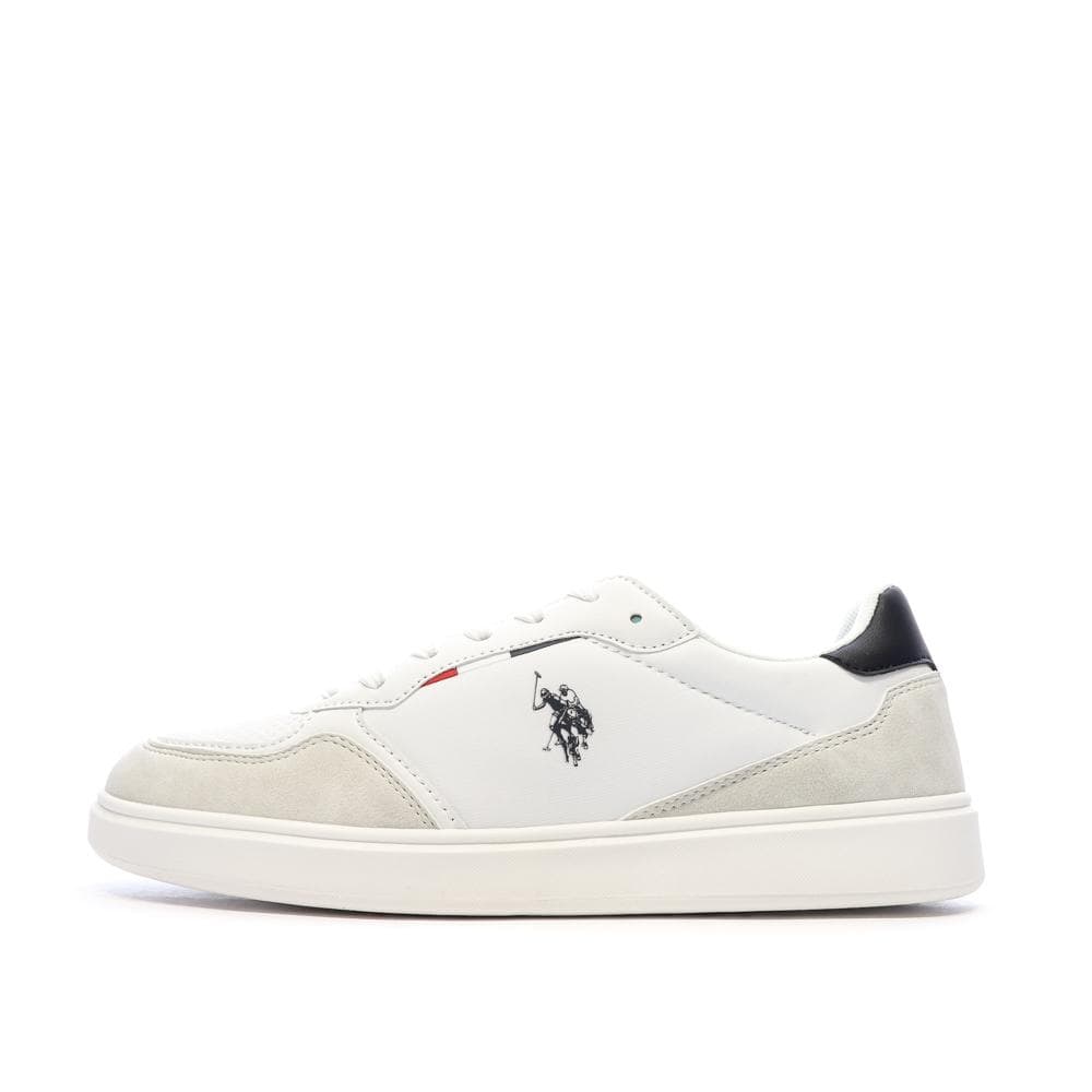 Baskets Blanc/Marine Homme US Polo ASSN Byron 1