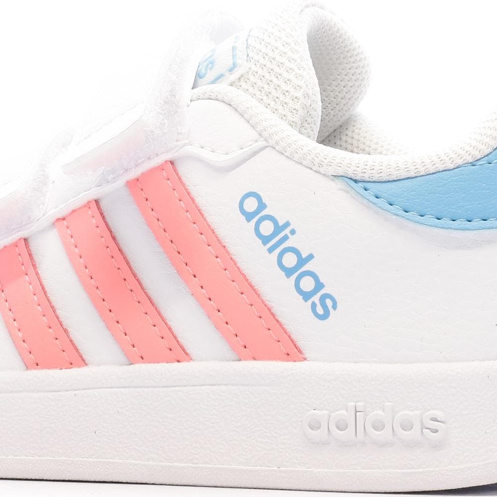 Baskets Blanches Fille Adidas Breaknet Cf I 8