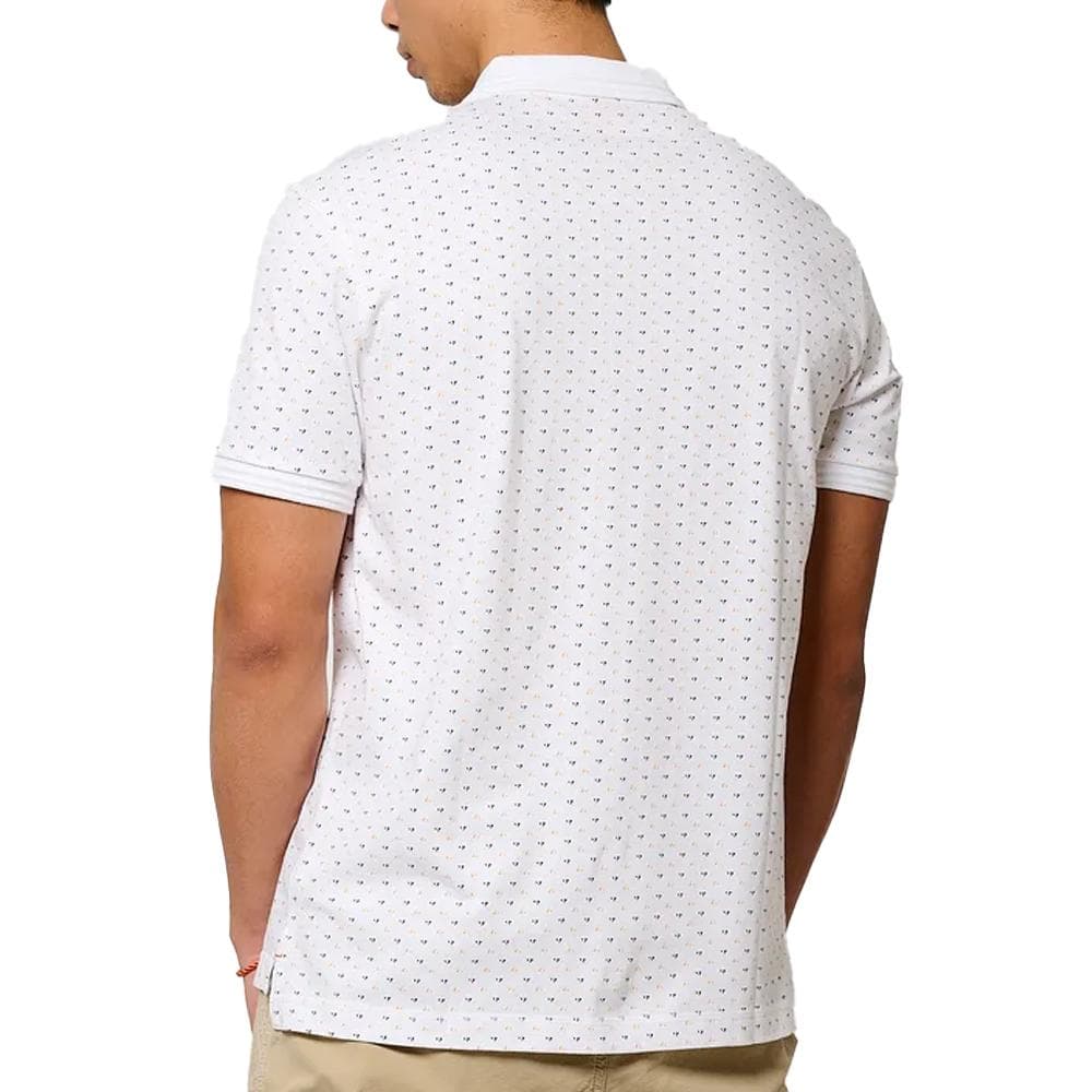 Polo Blanc/Orange Homme Kaporal BOSCIE 2