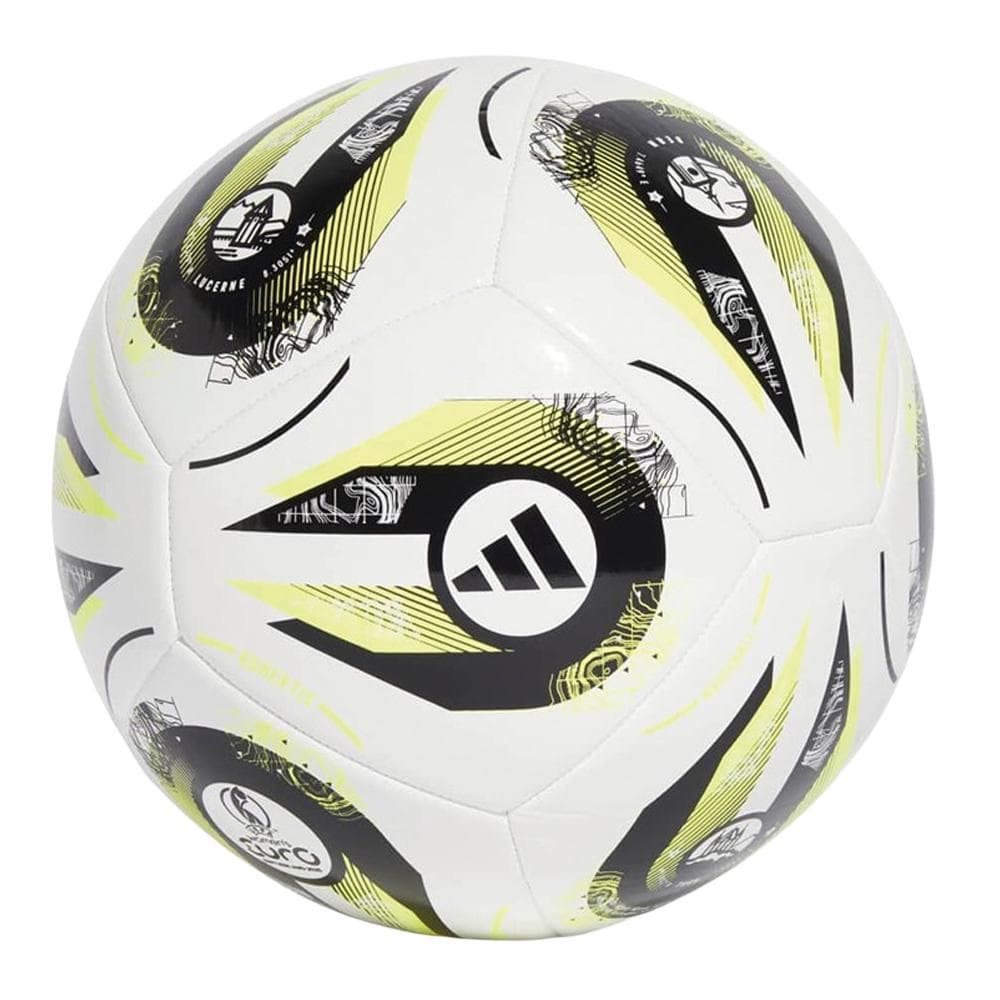 Ballon Blanc Adidas W Euro25 CLB - Taille 1