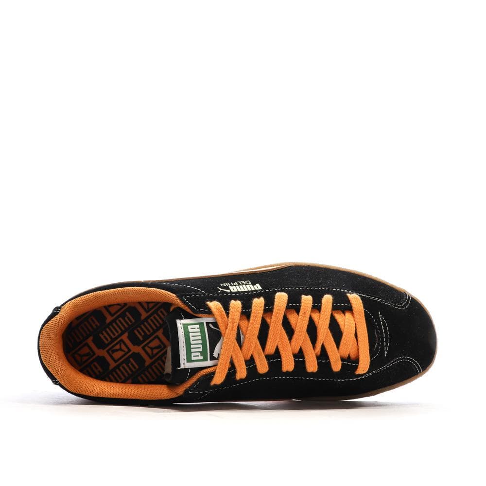 Baskets Noires/Oranges Homme Puma Delphin 4