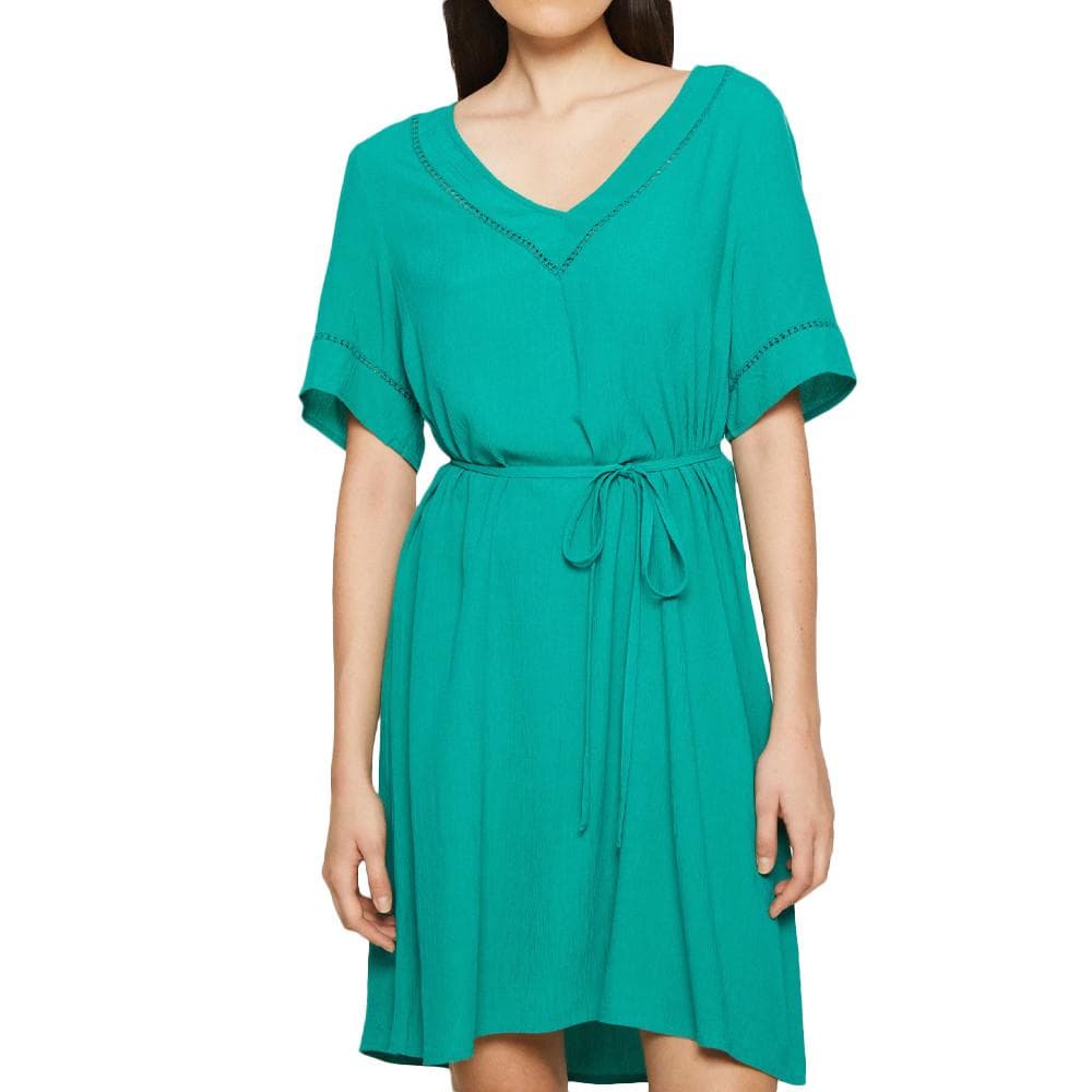 Robe Vert Femme Vila Detail 1