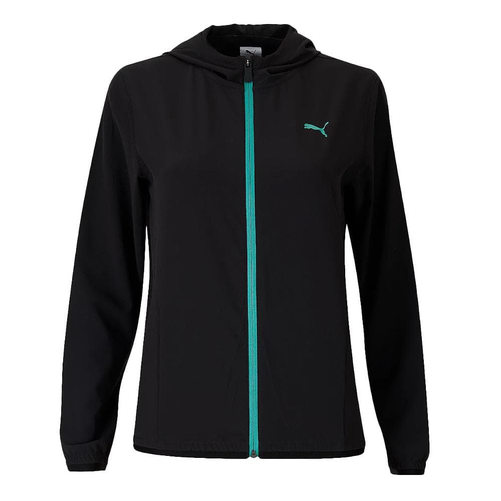 Veste Noire Fille Puma Pwrtrain Woven Fullz 1