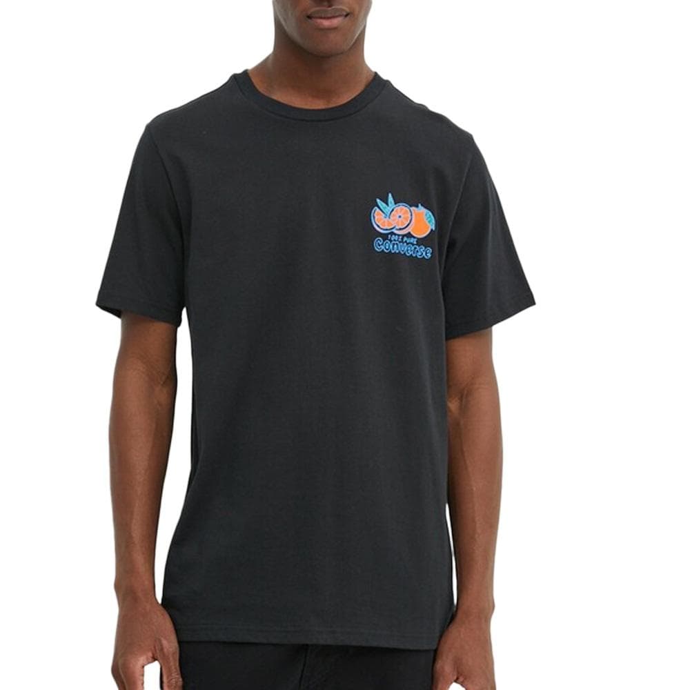 T-Shirt Noir Homme Converse Summer 1