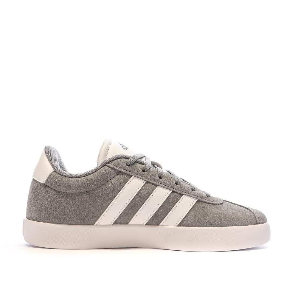 Baskets Grise Femme Adidas Vl Court 3.0 K 2