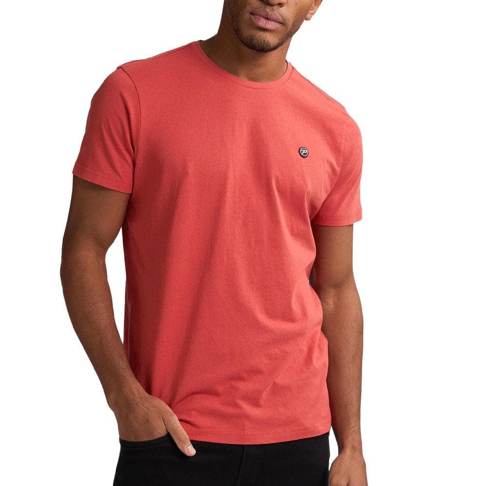 T-Shirt Rouge Vif Homme Petrol Industries TSR002 1