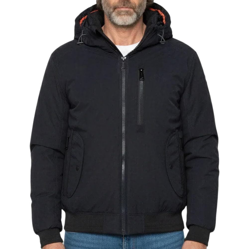 Blouson Marine à capuche Schott DYLAN 1