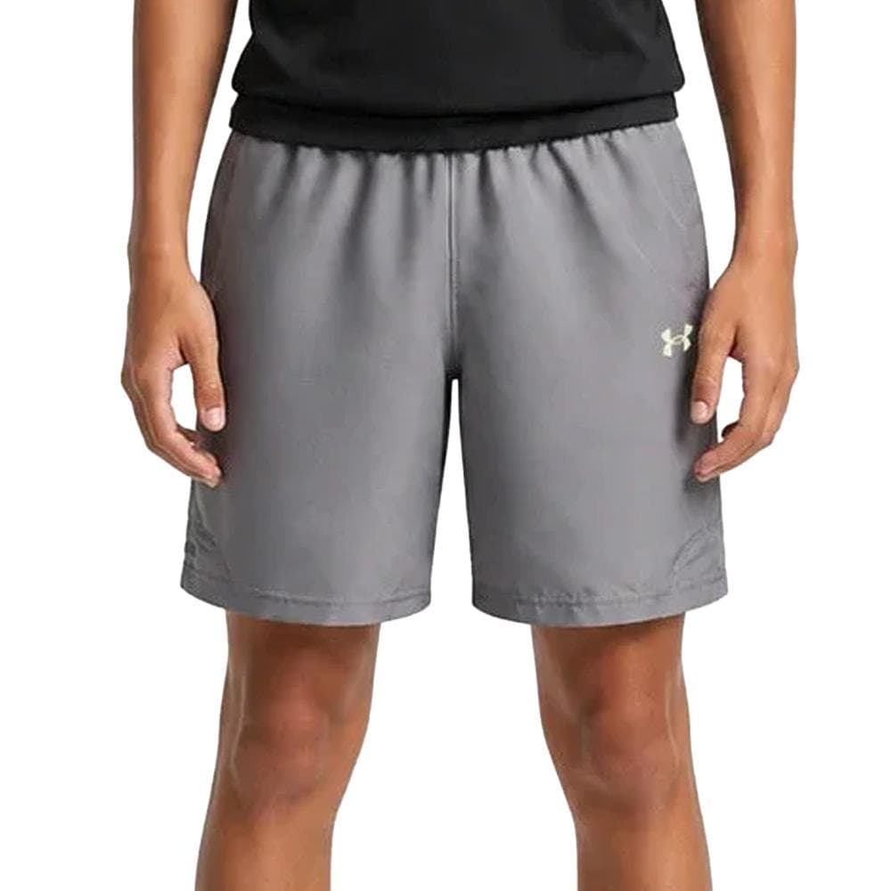 Short de Sport Gris Garçon Under Armour Tech Utility 1