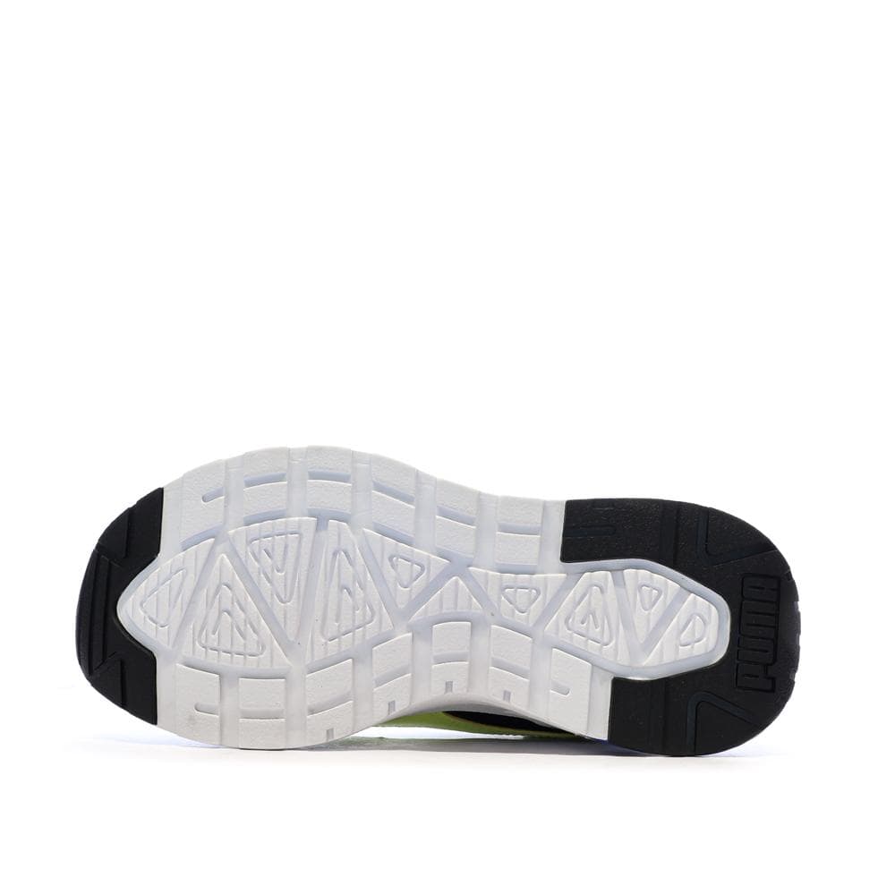 Baskets Noire/Jaune Garçon Puma Trinity 5