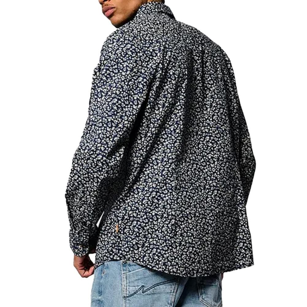 Chemise Marine à Motifs Homme Kaporal BEVYE 2