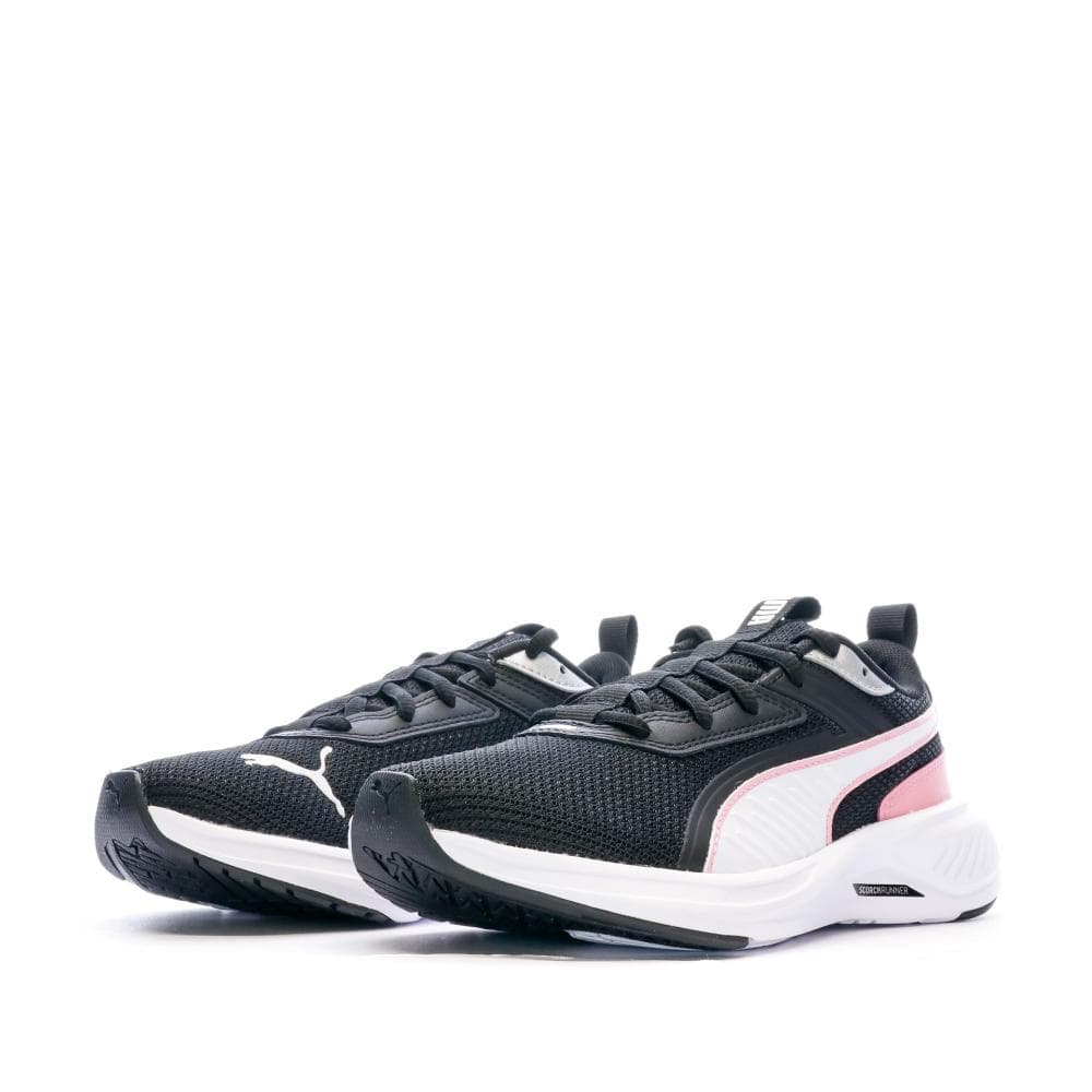 Baskets Noir Femme Puma Runner Mesh 6