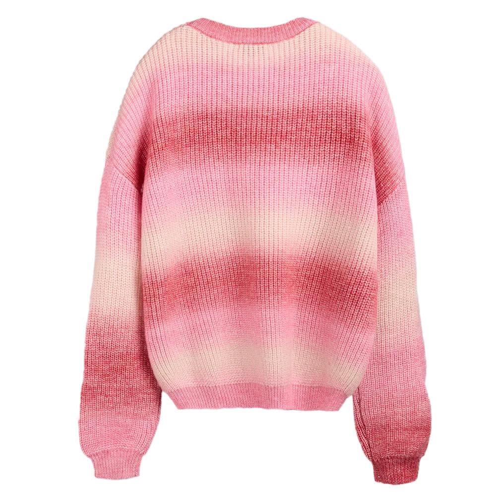 Pull Rose Femme Teddy Smith Stripy 2