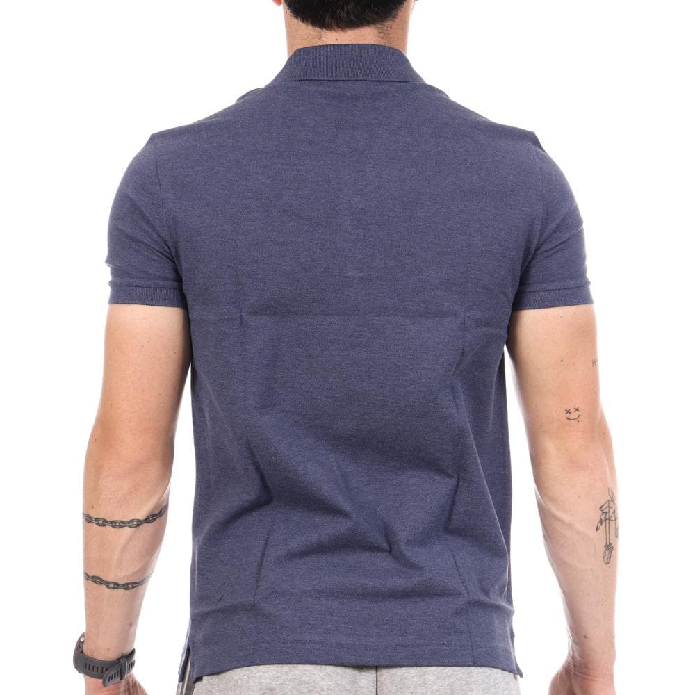 Polo Bleu Foncé Homme Lacoste L.12.12 Slim 2