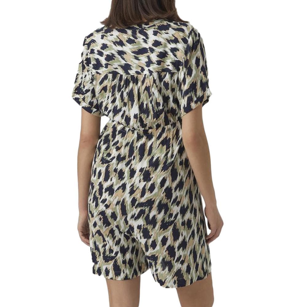 Combishort de Grossesse Vert/Marine Femme Vero Moda Marternity Menny 2