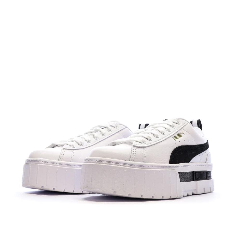 Baskets Blanc/Noir Femme Puma Mayze 381983 6