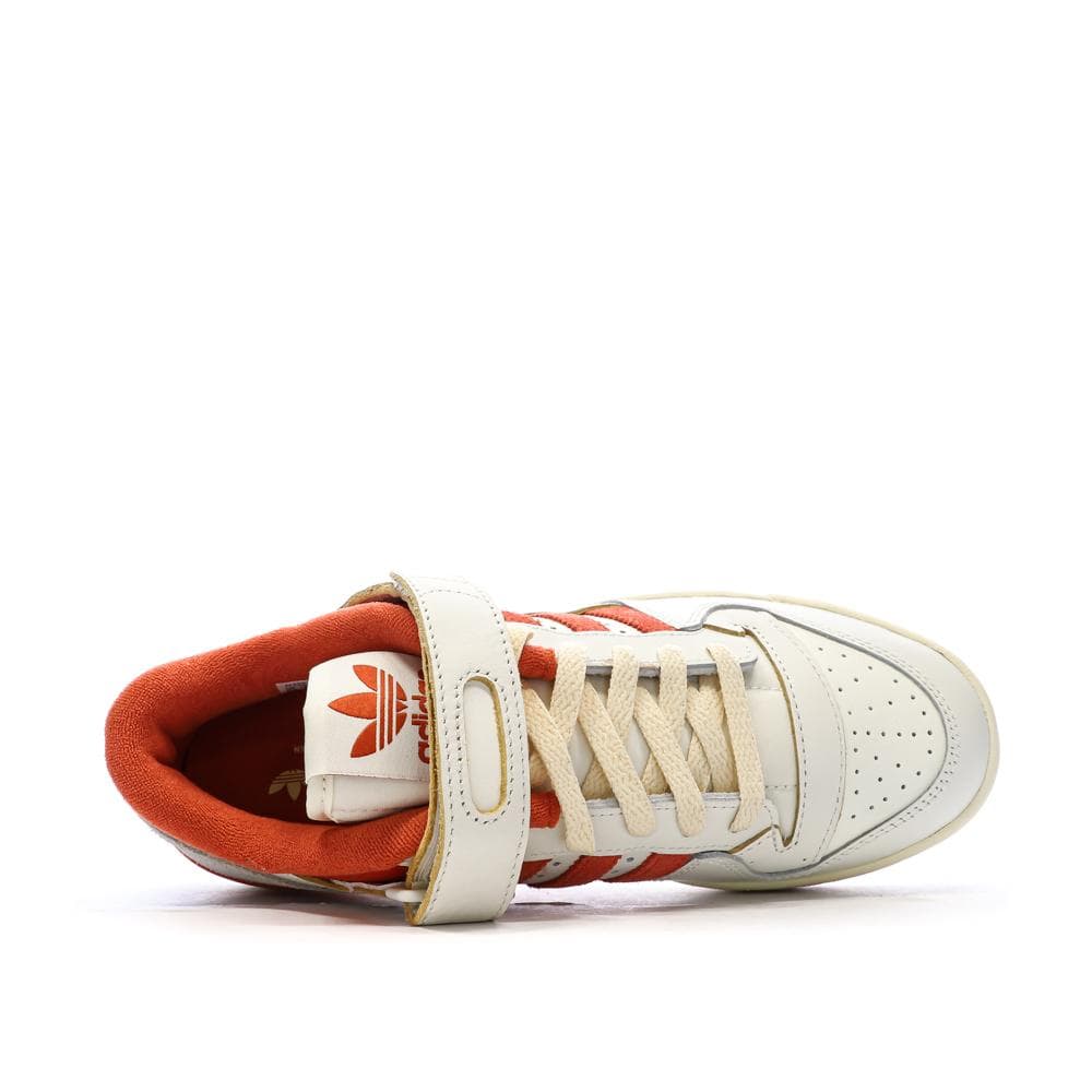 Baskets Blanches/Rouges Homme Adidas Forum 84 4