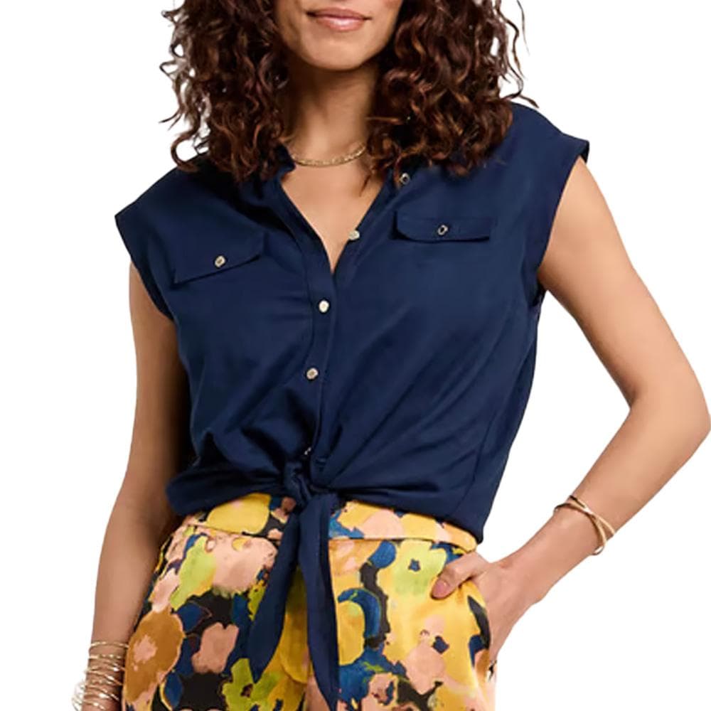 Blouse Marine Femme Morgan DAROD 1